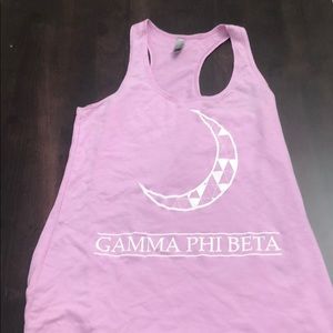 Gamma Phi Beta Pink Tank